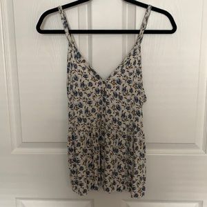 AEO Floral Tank (Size S)
